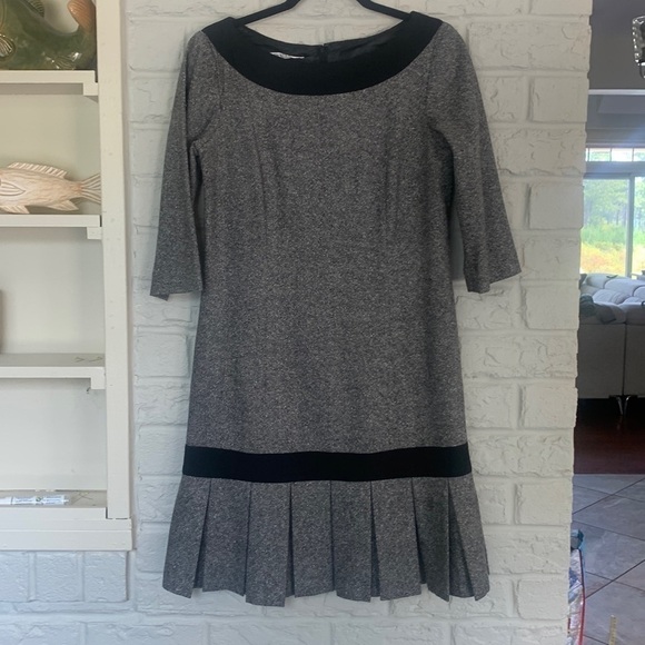 Pendleton Wool and Silk 3/4 Sleeve Size 8 Dress - Picture 1 of 7